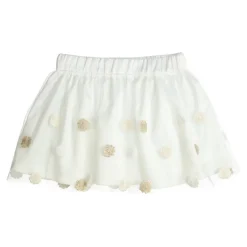 Gymp tulle rok met gouden bloemen