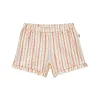House of Jamie baby shorts gold stripes
