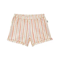 House of Jamie baby shorts gold stripes
