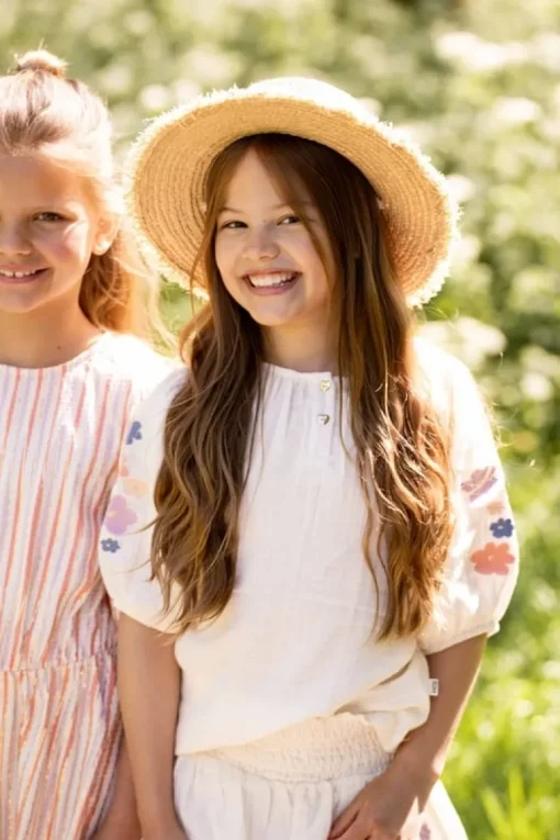 House of Jamie balloon blouse cream