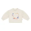 House of Jamie balloon sweater floral