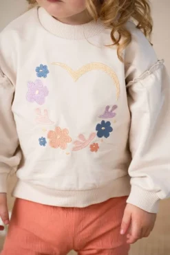 House of Jamie balloon sweater floral