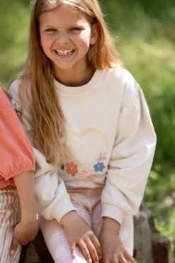 House of Jamie balloon sweater floral