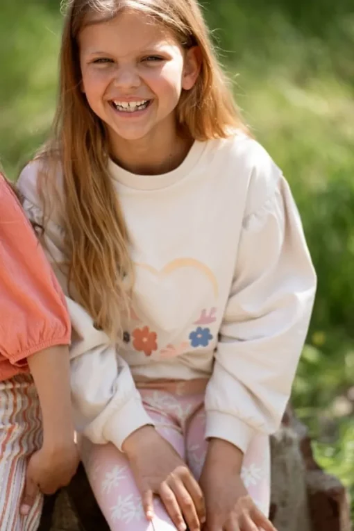 House of Jamie balloon sweater floral