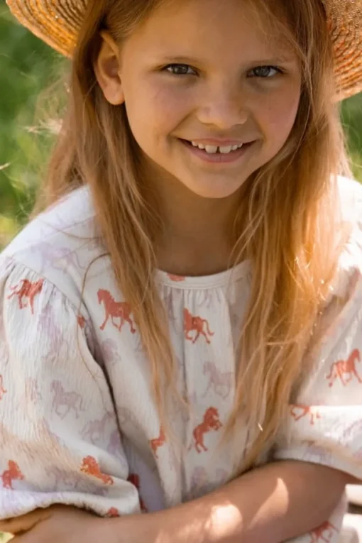House of Jamie balloon tee horses