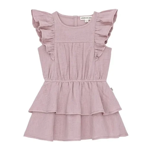 House of Jamie ruffled dress lila