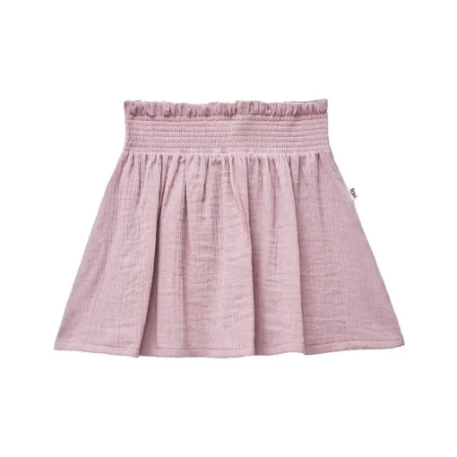 House of Jamie smocked skirt lila