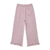 House of Jamie wide ruffle pants badstof lilac