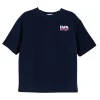 Indee donkerblauw logo T-shirt