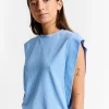 Indee blauw kapmouw T-shirt blauw