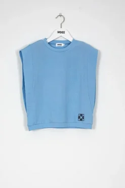 Indee blauw kapmouw T-shirt blauw