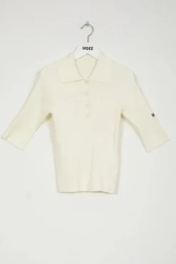 Indee gebreide polo top