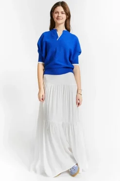 Indee knit sweater blauw