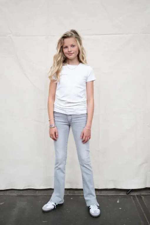 Indian Blue Jeans bootcut fit light grey 1170