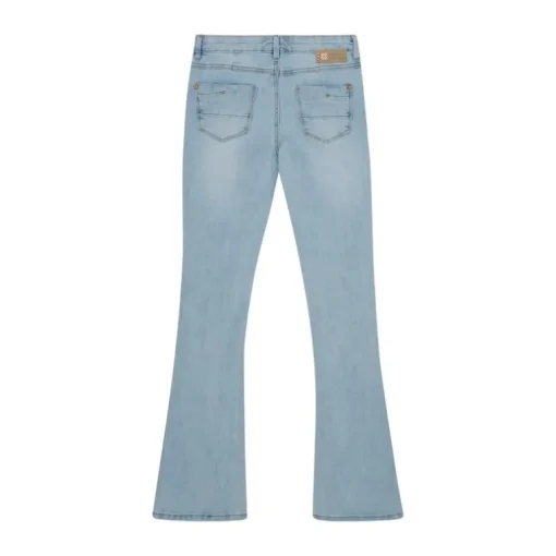 Indian Blue Jeans flared fit light denim 7775