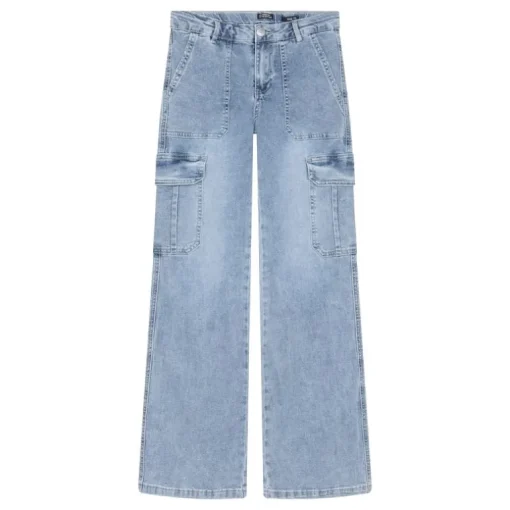 Indian Blue Jeans wide leg cargo