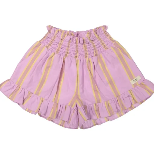 Labo Falla ruche short pink stripe
