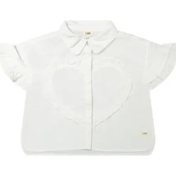Labo Santel heart blouse white