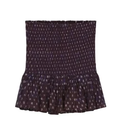 Les Coyotes de Paris smocked skirt