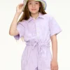Les Coyotes de Paris Toweling flower jumpsuit
