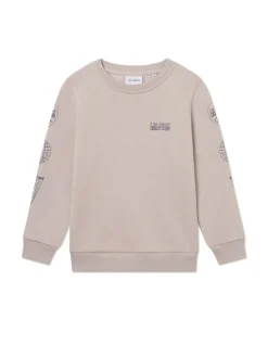 Les Deux Atlas backprint sweater
