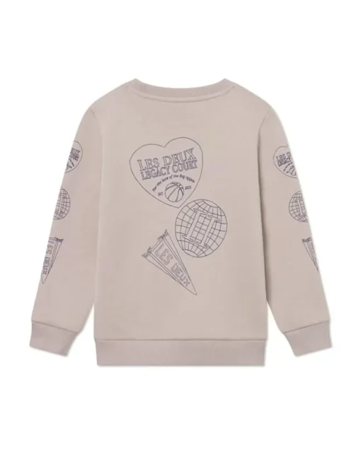 Les Deux Atlas backprint sweater