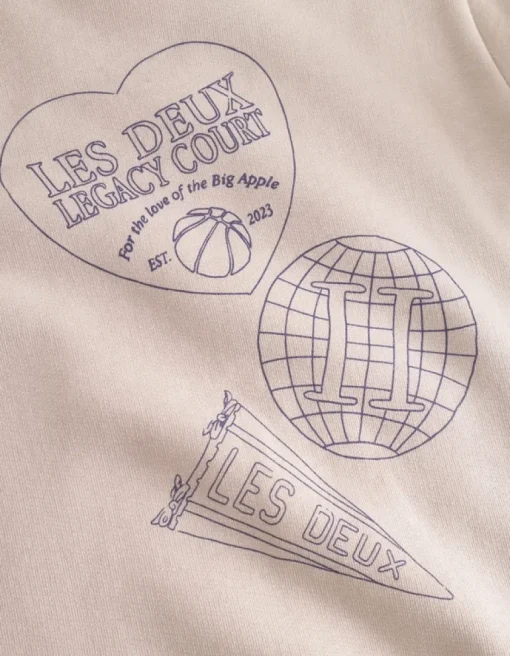 Les Deux Atlas backprint sweater