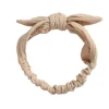 Linnen haarband beige