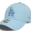 Los Angles Dodgers lichtblauw glitter logo