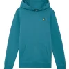 Lyle&Scott basis logo hoodie X579