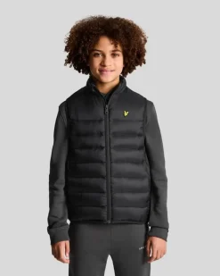 Lyle&Scott doorgestikte bodywarmer Z865