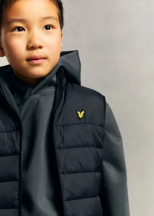 Lyle&Scott doorgestikte bodywarmer Z271