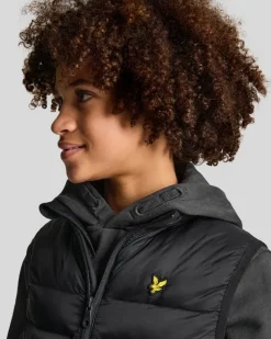 Lyle&Scott doorgestikte bodywarmer Z865