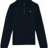 Lyle&Scott half-zip trui Z271