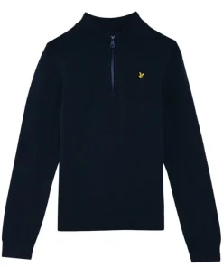 Lyle&Scott half-zip trui Z271