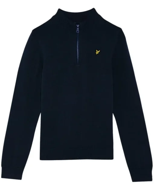 Lyle&Scott half-zip trui Z271