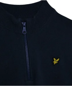 Lyle&Scott half-zip trui Z271