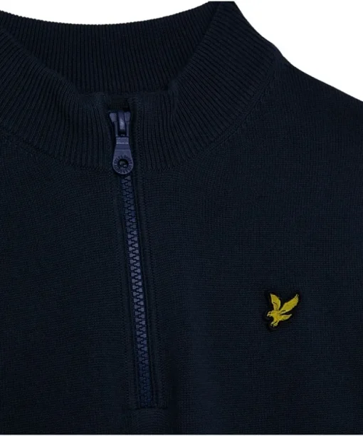 Lyle&Scott half-zip trui Z271