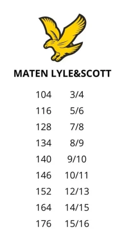 Lyle&Scott logo T-shirt Z99