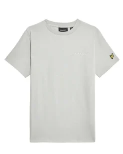 Lyle&Scott Script embroiderd logo T-shirt X570