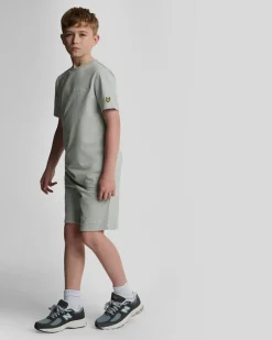 Lyle&Scott Script embroiderd logo T-shirt X570