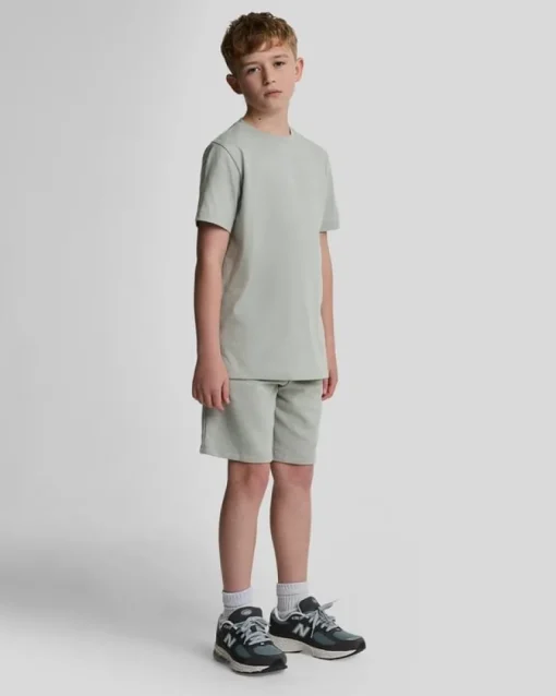 Lyle&Scott Script embroiderd logo T-shirt X570