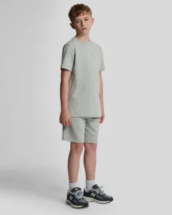 Lyle&Scott sweat script embroiderd short X570