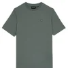 Lyle&Scott T-shirt tonal linnen-mix X583