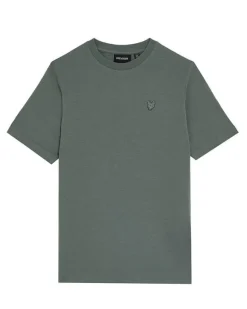 Lyle&Scott T-shirt tonal linnen-mix X583