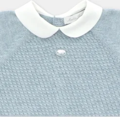Martin Aranda gebreid setje blauw