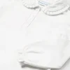 Mayoral baby longsleeve met ruche polo kraagje