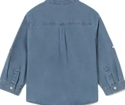 Mayoral baby stretch denim overhemd