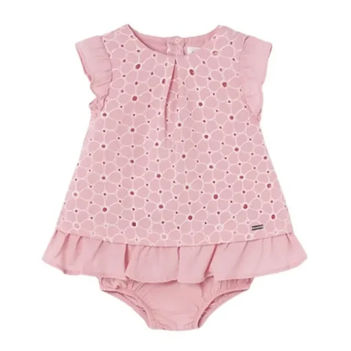 Mayoral broderie baby jurkje