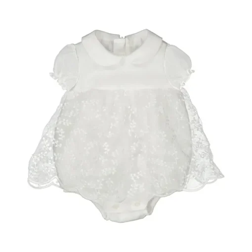 Mayoral broderie romper jurkje